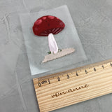 kleines Bügelbild - Hut ab