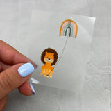 kleines Bügelbild - Löwe/Ein Stück vom Glück