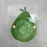 großes Bügelbild - Mr. Pearfect