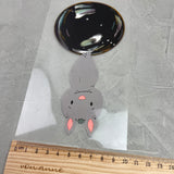 großes Bügelbild - Graf Klaus von Fledermaus/hängend