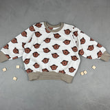 Vintage Sweater - kleine Affen (18-24 M)