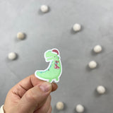 XXL Holo-Sticker - Tyrannosanta Rex