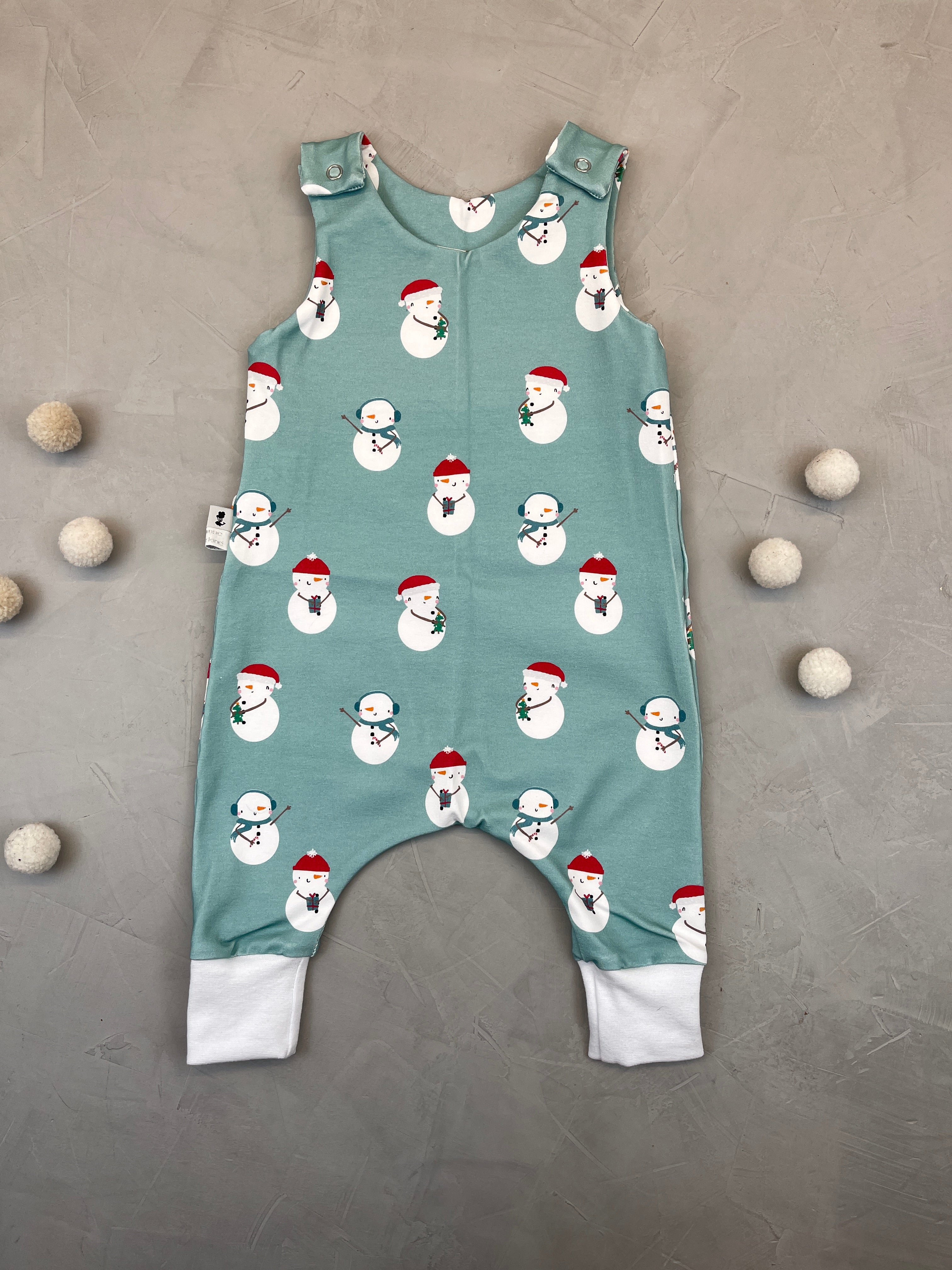 Harem Romper - Zieh dich warm an (3-6 M)