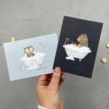 Postkarten 2er Set: Seifenoper