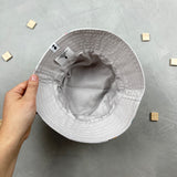 Bucket Hat - zu schwer für's Meer/hellgrau