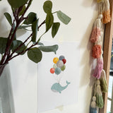 Poster - zu schwer für's Meer/Wal