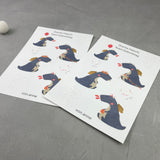 2er Stickerset - Drache Hatschi