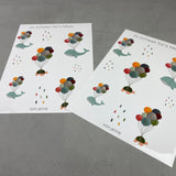 2er Stickerset - zu schwer für's Meer