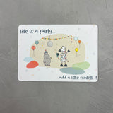 Raketenfete - life is a party add a little confetti