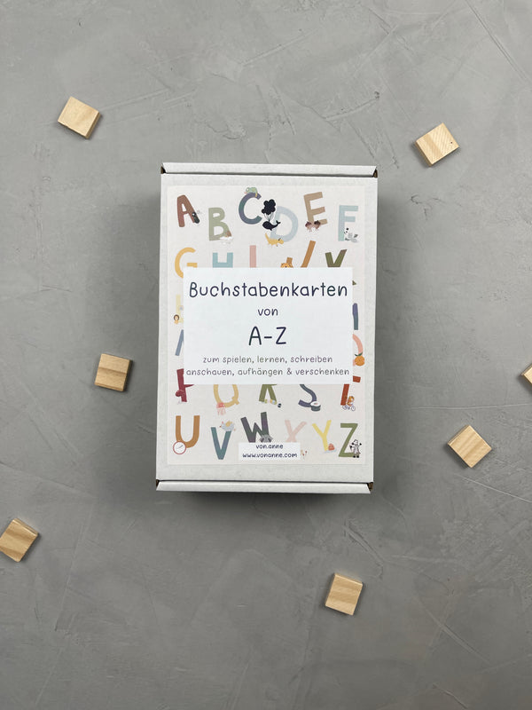 Buchstabenkarten A-Z