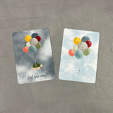 Postkarten 2er Set: zu schwer für's Meer