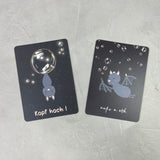 Postkarten 2er Set: Graf Klaus von Fledermaus