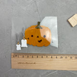 kleines Bügelbild - kleiner Kürbis