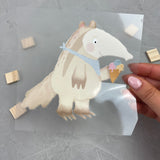 großes Bügelbild - Ameisenbär