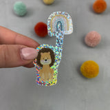 XXL Glitter-Sticker - Löwe von 'Ein Stück vom Glück'