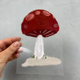 großes Bügelbild - Hut ab