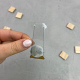 XXL transparenter Sticker - Mond