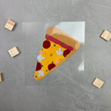 großes Bügelbild - Slice to meet you