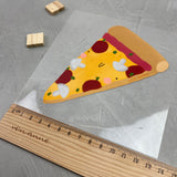 großes Bügelbild - Slice to meet you