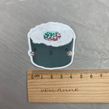 XXL Glitter-Sticker - Maki me happy