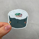 XXL Glitter-Sticker - Maki me happy