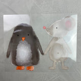 XXL Bügelbild - Sandkastenliebe