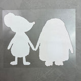 XXL Bügelbild - Sandkastenliebe