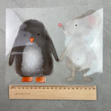 XXL Bügelbild - Sandkastenliebe