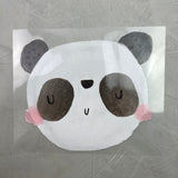 XXL Bügelbild - Panda/Woke up like this