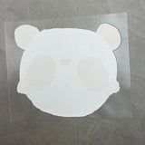 XXL Bügelbild - Panda/Woke up like this