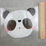 XXL Bügelbild - Panda/Woke up like this