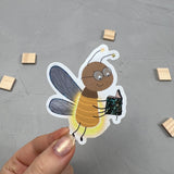 XXL Glitter-Sticker - How to glow