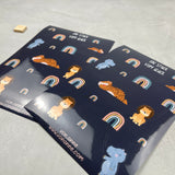 2er Stickerset - Ein Stück vom Glück