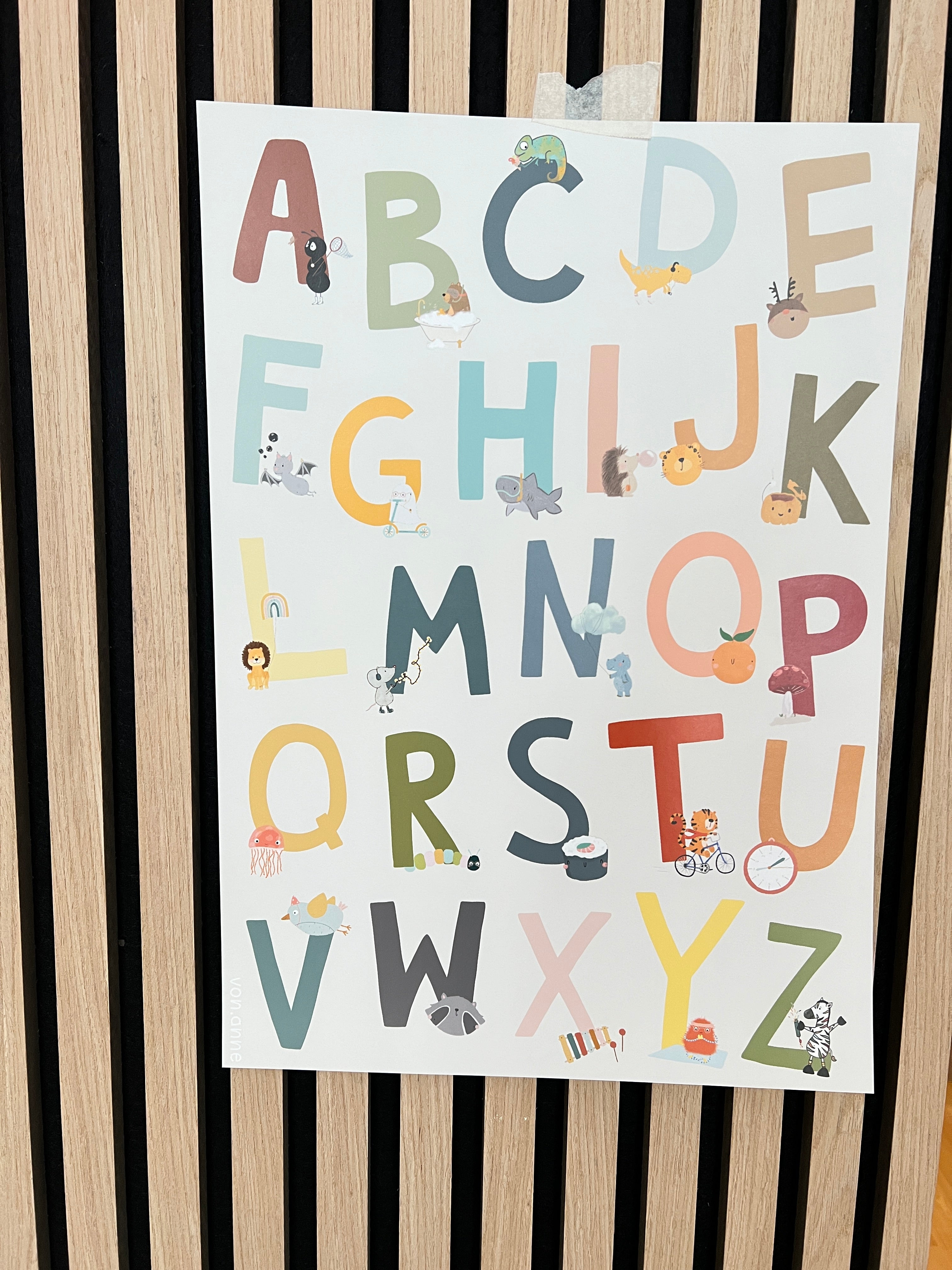 Poster - Das Alphabet